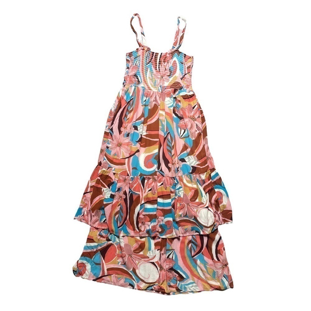 Gibson Laguna Smocked Long Sundress M - Picture 9 of 10